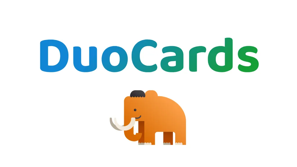 DuoCards language learning app